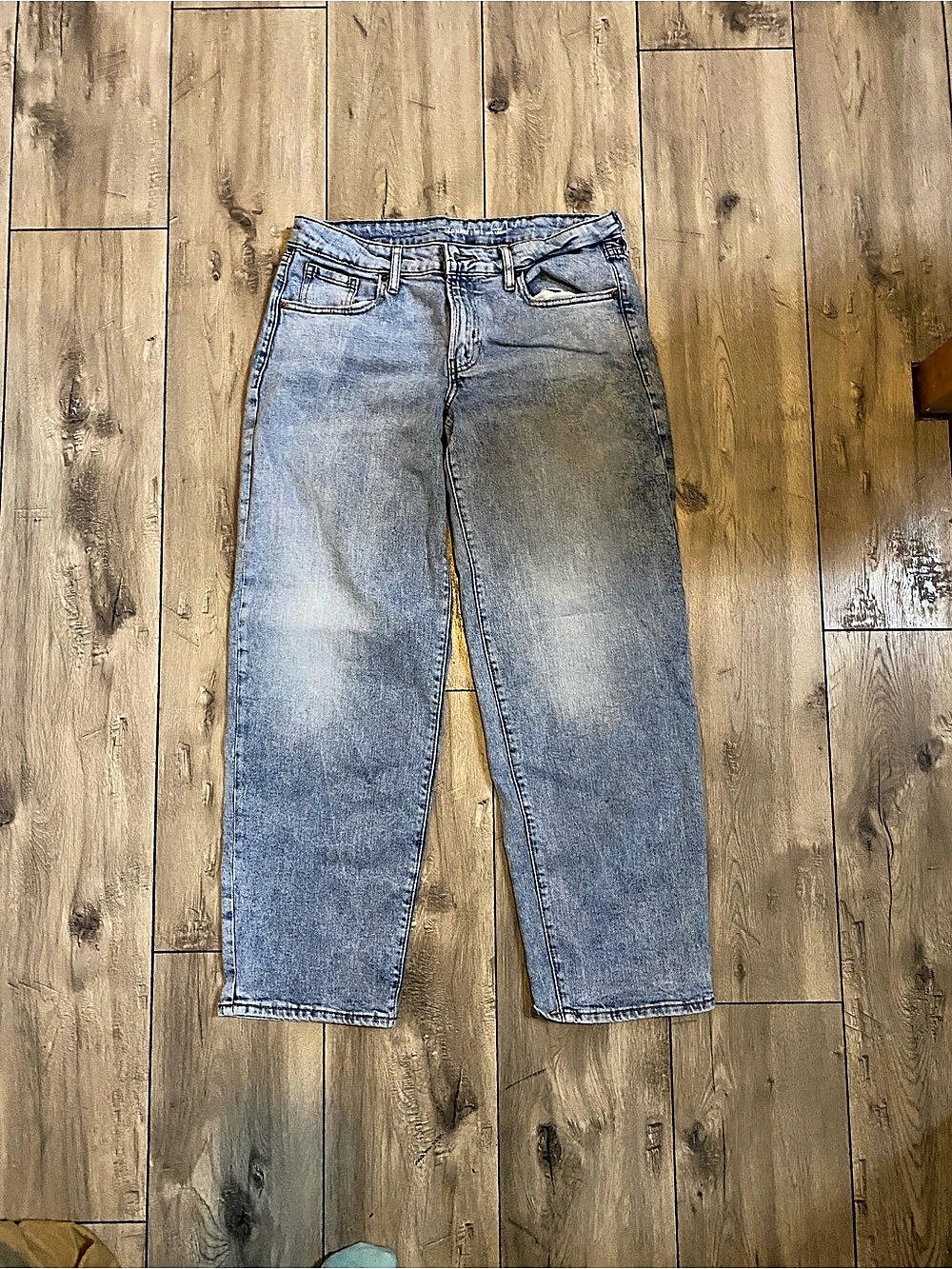 Old Navy Loose Jeans Blue Waist 12